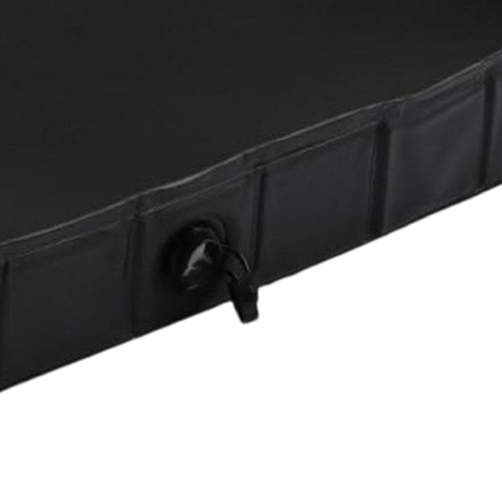 Base Doccia Portatile Vassoio Da Bagno Compatto 104 X 104 X 13 Cm | Vasca Doccia Con Tubo Di Scarico per Spiaggia Bagno Interno Esterno Viaggio Campeggio Trekking