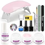 No se requiere curado: el kit de líquido y polvo cristal no necesita una lámpara de uñas para curar. Esta es una mejor manera de hacer tus uñas más rápidas sin endurecerlas cada vez que las aplicas.