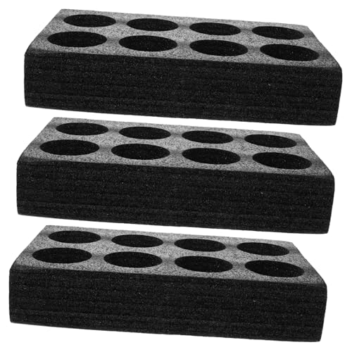 Hemobllo 3pezzi Portabicchieri Da Caffè in Materiale Speciale Vassoio Porta Bevande Per Tazze Comodo Portabicchieri Per Trasporto Sicuro Accessorio Per Bevande Da Asporto