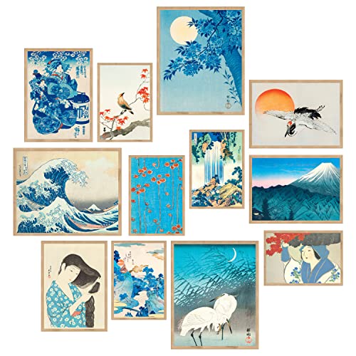 The Great Wave off Kanagawa estampe japonaise deco et affiche decoration murale ukiyo-e