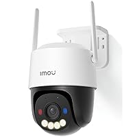 Imou 4K PoE Telecamera Wi-Fi Esterno, Telecamera Sorveglianza Visione Notturna a Colori