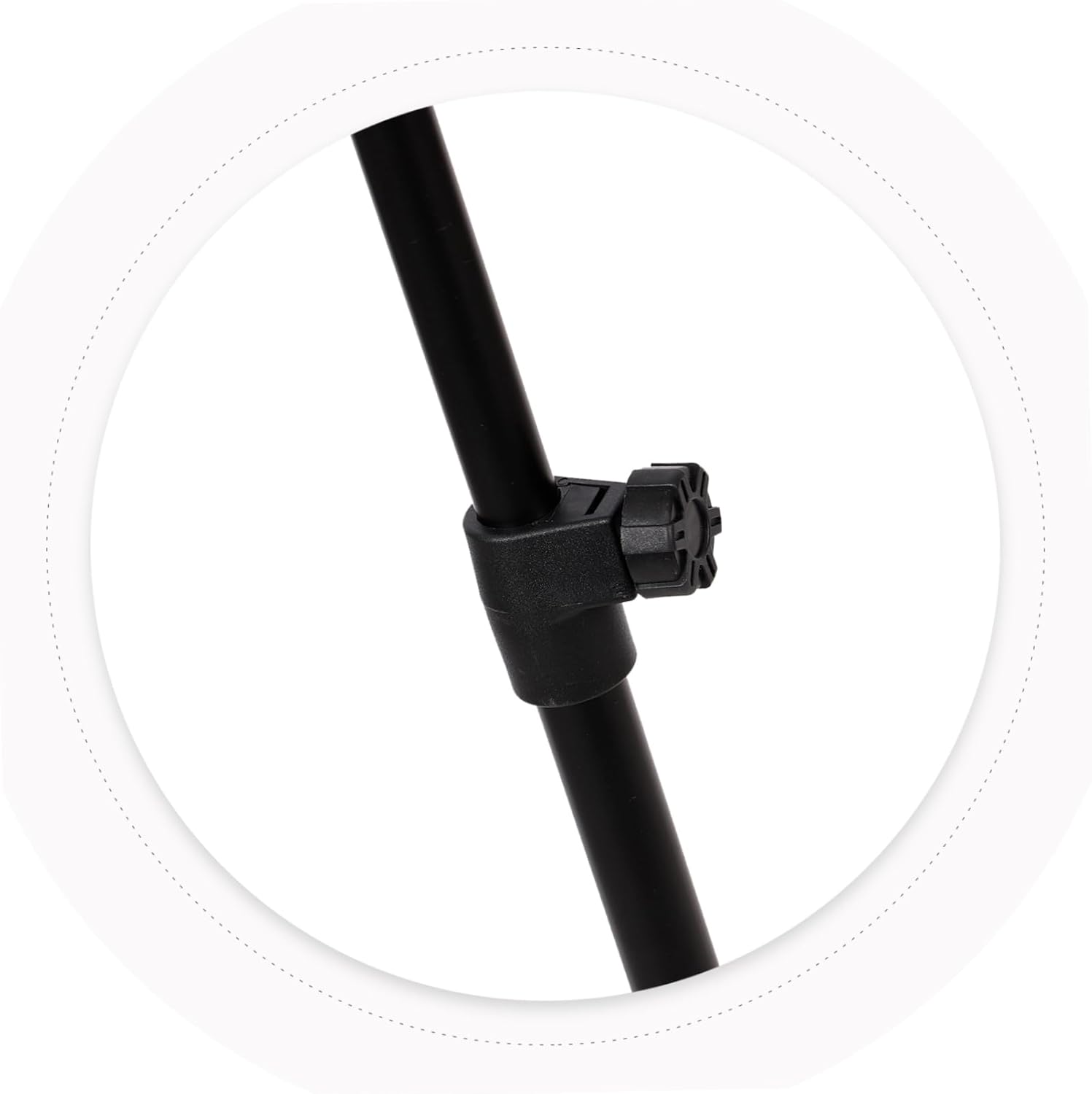 Kisangel 1set Adjustable Microphone Stand Clip Sturdy Floor Mic Stand for Stage Live Performance Podcasting and Karaoke Height Adjustable Tripod Carrying Bag