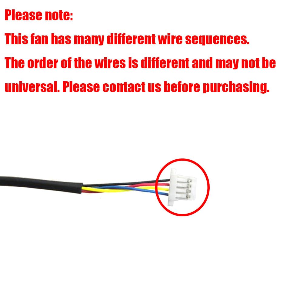 Replacement Mini PC CPU Fan for Peladn Wi-6 DC5V 0.5A