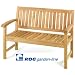 Produktbild ROG garden-line TL8052: Teak Bank Windsor 2-SITZER
