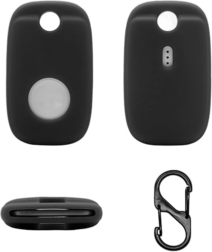 Miniatura 7 de 4 fundas para Tile Pro 2024Tile Pro 2022, funda protectora de silicona suave que absorbe los golpes con mosquetón (negro, azul, rojo y blanco)