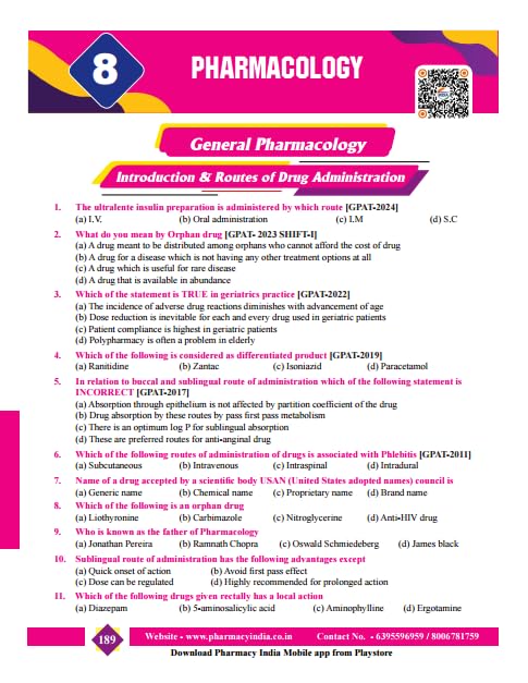 Image of GPAT Punch Fully Coloured Objective Book for GPAT Competitive Exam