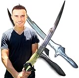 New 2.0 Edition The Knight Robot Damascus Blade Metal Angel Robot Full Size Sword Weapon Props