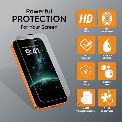 Image of AIBEX Tempered Glass Screen Protector for Samsung Galaxy S25 Ultra |Auto-Align Easy Installation Kit |9H Hardness |Edge to Edge Coverage HD Display |Bubble & Dust Free | Smooth Touch - Crystal Clear