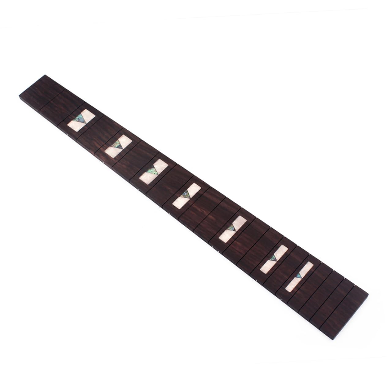ERINGOGO Guitar Neck Fretboard Solid Rosewood Guitar Fretboard Shell Surround for Acoustic