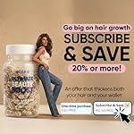 Moerie Hair Growth Supplement for Women & Men - Hair Skin and Nails Vitamins With Biotin, Q10 & Minerals - For Thicker, Fuller Hair & Hair Loss Treatment - Advanced Beadlet Delivery System - 360 Pills - Image 2