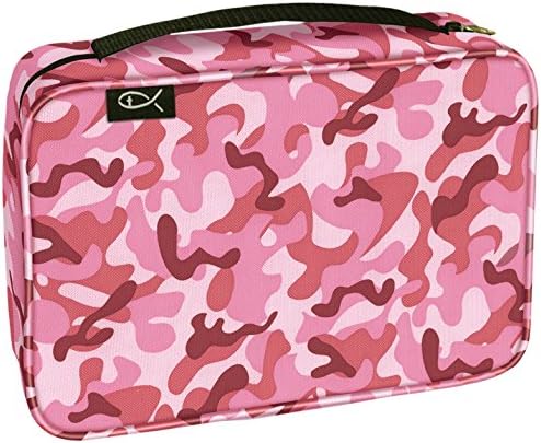Divinity Boutique Bible Cover Basic Bubblegum Pink Camo - Medium (21426) by Divinity Boutique