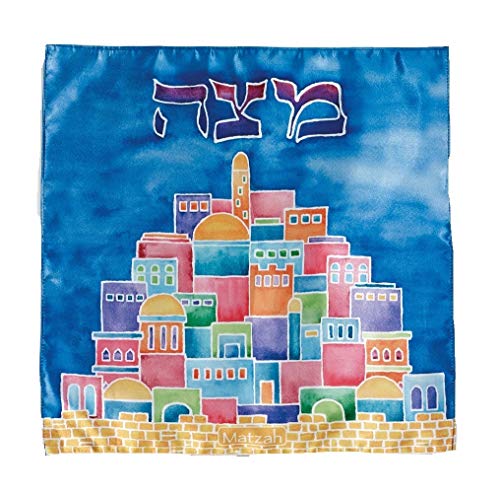 Set 5 piezas diseño Jerusalén para Pascua con plato melamina miniatura 3
