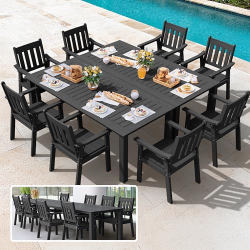 YEFU HIPS 8-Person Patio Dining Set