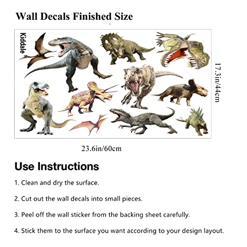 Vinilos Decorativos Dinosaurios para Pared de Cuarto Infantil miniatura 6