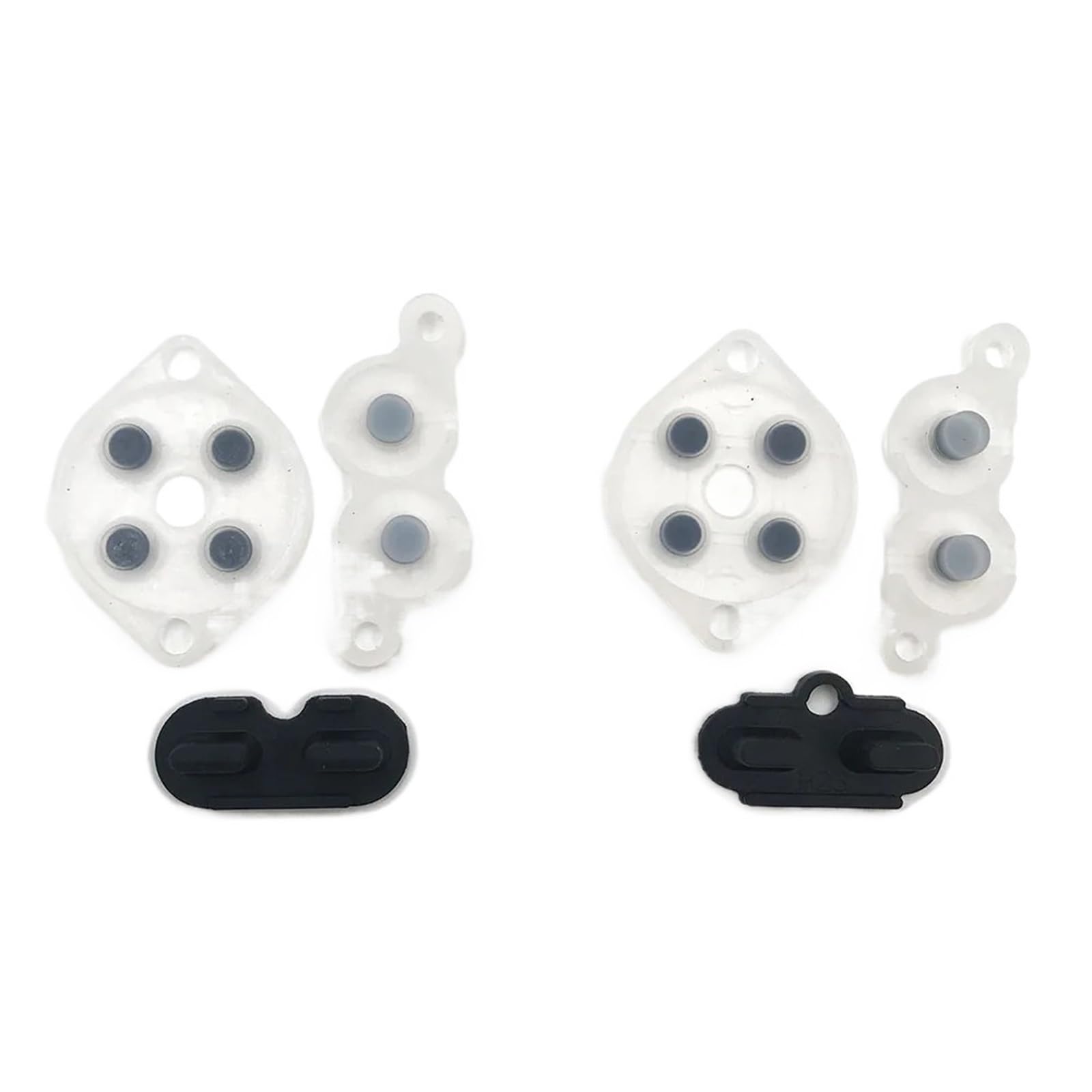 100Sets Replacement Silicone Conductive Buttons Rubber Pads For Nintendo For NES For FC For PC Controller Game Replacement Parts(For FC)