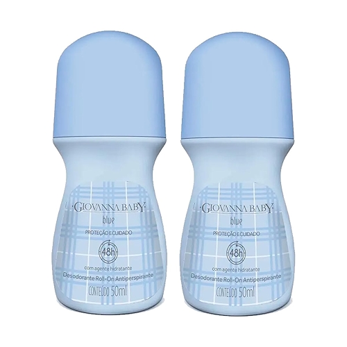 Giovanna Baby - Kit Giovanna Baby Desodorante Roll On Fem C/2 50Ml Blue