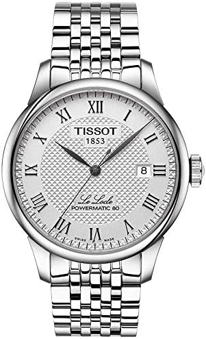 Tissot Mens Le Locle Stainless Steel Dress Watch