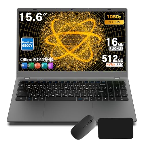 大容量500GB✨オフィス✨カメラ付きノートパソコン✨テンキー✨初心者✨設定済み Amazon.co.jp: 【2026新登場】Wingame ノートパソコン Windows 11 15.6