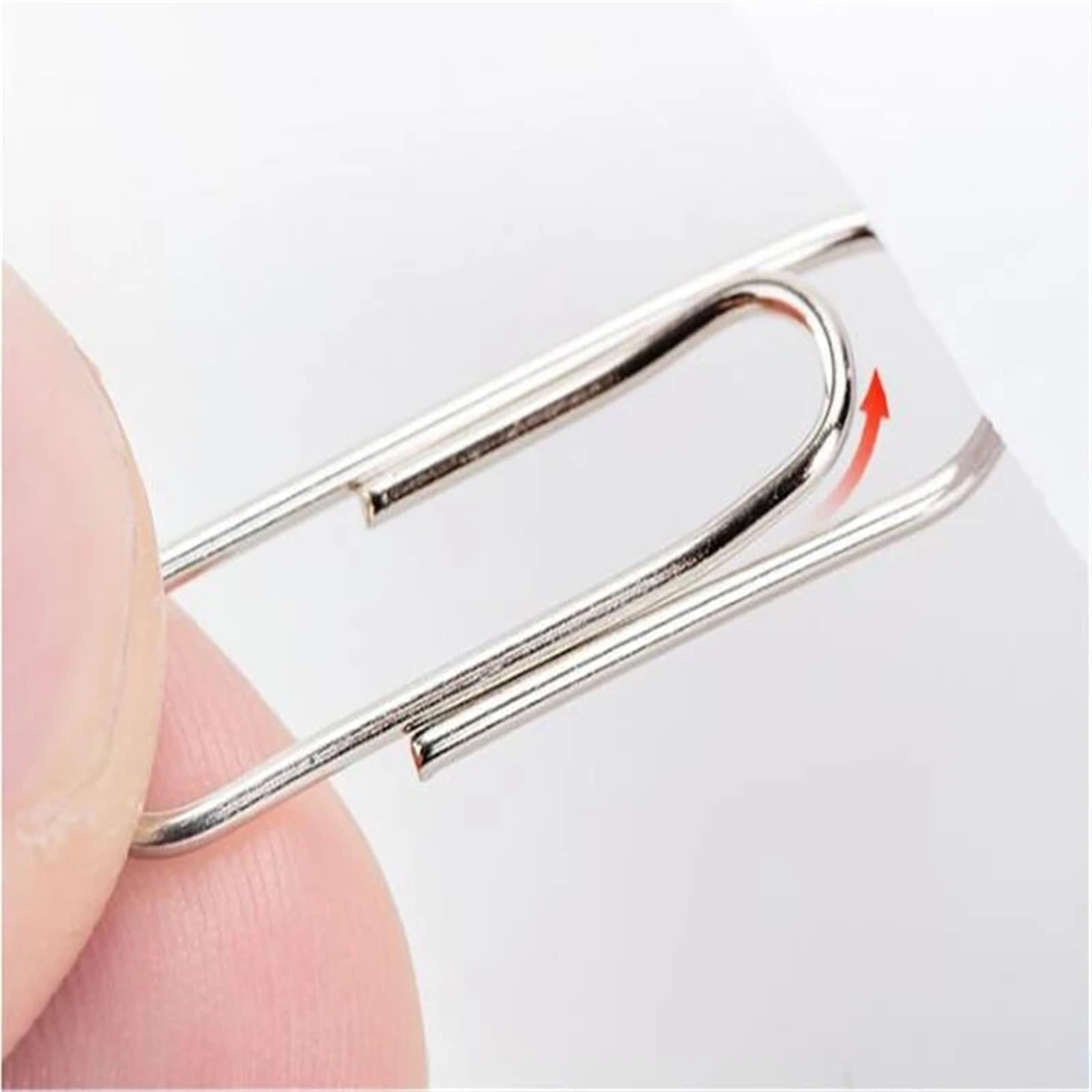 Trombone Accessoires de papeterie, trombones, marque-pages, classeurs, trombones, classeurs de bureau for étudiants Trombones Bureau(200PCS)