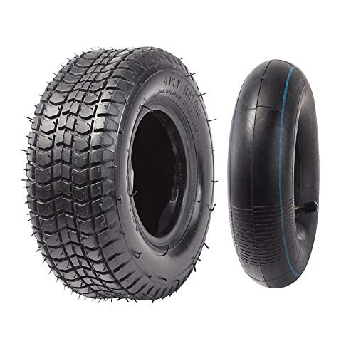 WPHMOTO 9x3.50-4 Scooter Tire and Inner Tube Set for Skateboard