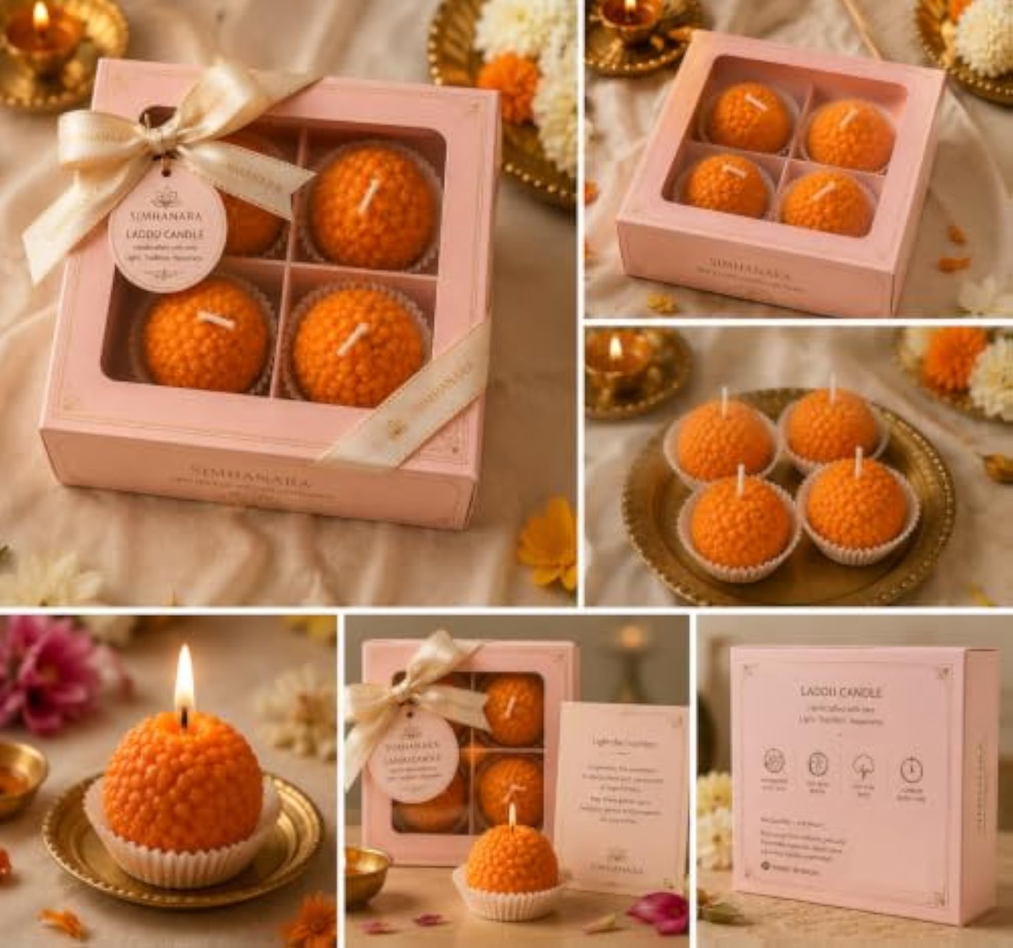 Candles for Diwali, Festive Home Decor