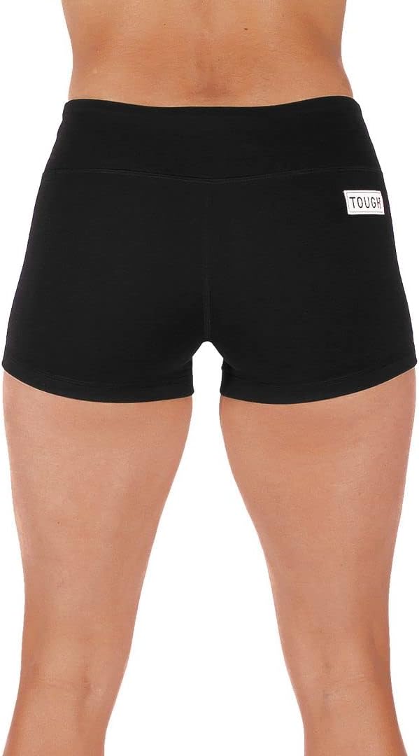 Women's 3"/ 5" Silicone No Ride Up Athletic Running Workout Shorts Active Yoga Volleyball WOD Compression Short Booty - Image 6