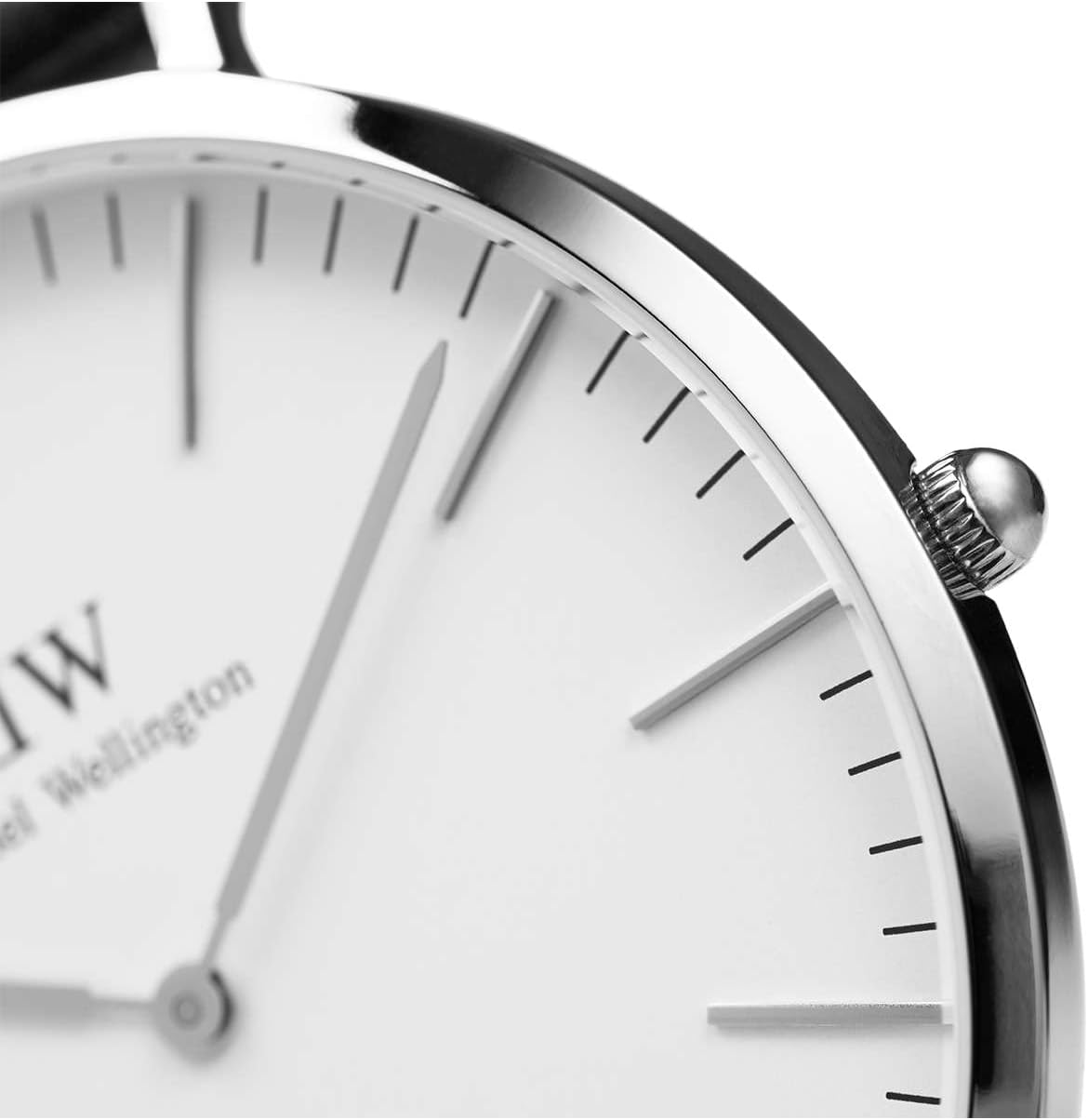 Daniel Wellington Men's 0206DW Sheffield Watch with Black Leather Band