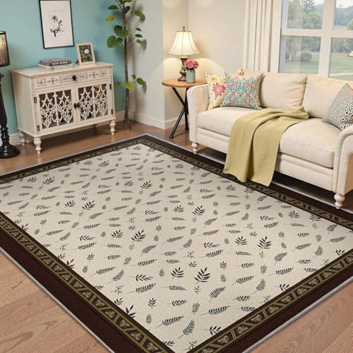 Tapis moderne 180x240cm style mosaïque abstraite douce - 3