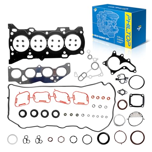 Image of PHILTOP HS26562PT Engine Cylinder Head Gasket Set Fit for Toyota RAV4 2009-2018, Camry 2010-2017, Venza 2009-2015, Scion tC 2011-2016, Highlander 2009-2019, Sienna 2011-2012 2.7L 2.5L L4