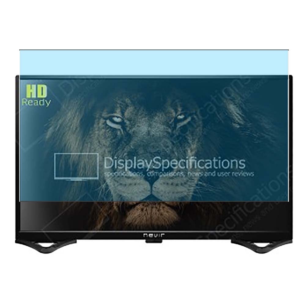 Puccy 2 Pack Anti Blue Light Screen Protector Film, compatible with Nevir NVR-8075-32RD2S-SMA-N TV 31.5" TPU Guard （ Not Tempered Glass Protectors ）
