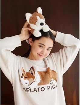 ジェラートピケ✩ エアモコSLEEPING DOG プルオーバー＆ショートパンツ ジェラートピケ✩ エアモコSLEEPING DOG プルオーバー＆ショート