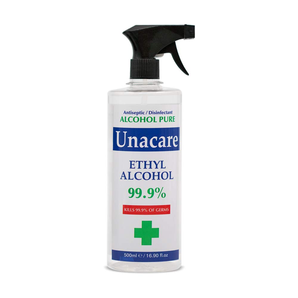 Unacare Ethyl Alcohol 99.9% - Spray - 500ml