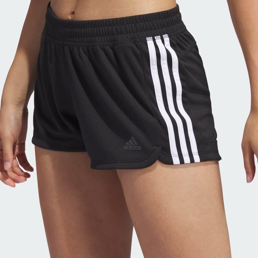 Adidas Womens Farm Rio Pacer 3-Stripes Knit Shorts - Image 3