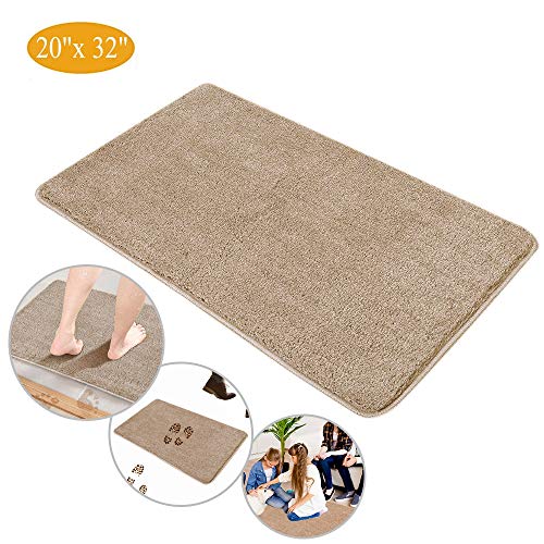 Indoor Doormat Super Absorbent Mud Mat, Magic Non Slip Door Mat Dirts Trapper