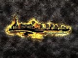  Skyline Frankenthal LED Wandbild aus Holz Stadt AK Karte Map Stadtplan Wandsticker Leuchtbild Neonreklame Neon sign