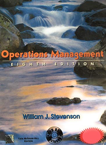 Operations Management 8th Edition 0070603561 Book Cover