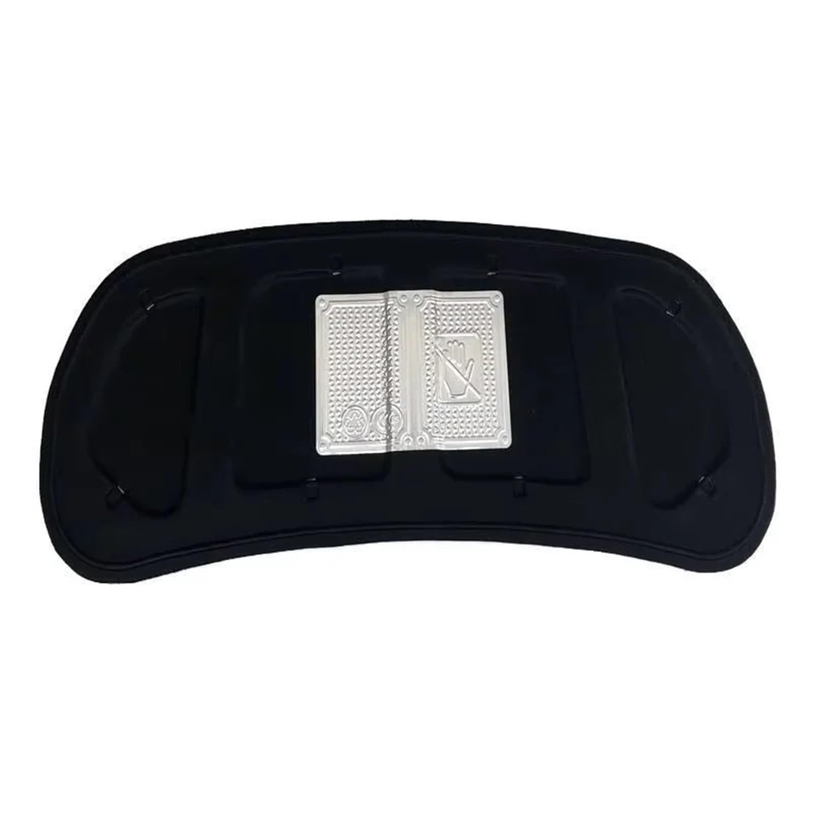 Himwqfuh One Color Car Hood Insulation Pad For Kia For Pegas Ab For Soluto For Sephia 2018 2019 2020 2021 2022 2023 2024 Front Hood Engine Flame Retardant Heat Sound Insulation Pad