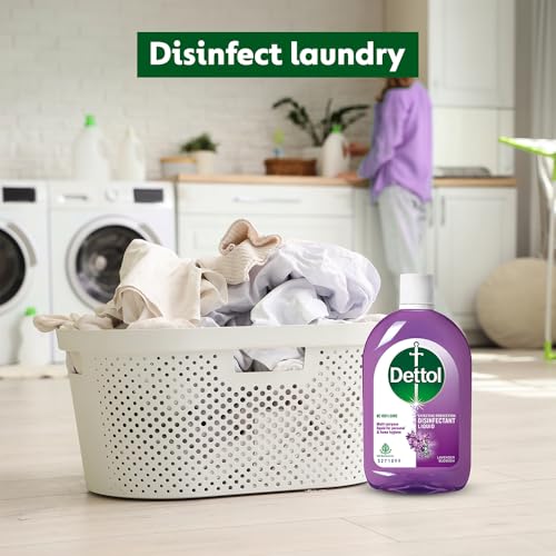 Image of Dettol Liquid Disinfectant for Floor Cleaner, Surface Disinfection, Personal Hygiene (Lavender Blossom, 550ml)