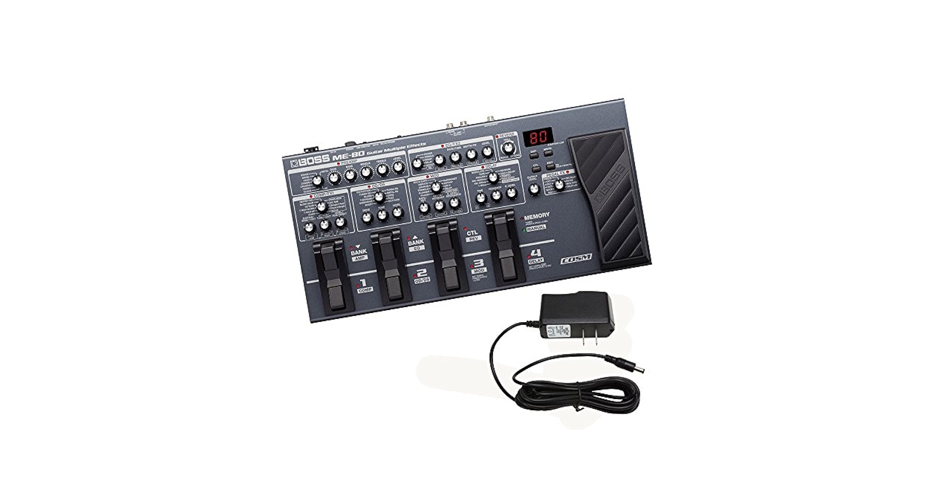 BOSS ME-80 ギターエフェクター BOSS - ME-80 | Guitar Multiple Effects