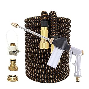 Release Tuin water gun slang mondstuk mutifunctionele huishoudelijke auto wasplaats water spuitbuis buisjespuitpijp strooi gereedschap (Size : 50ft)