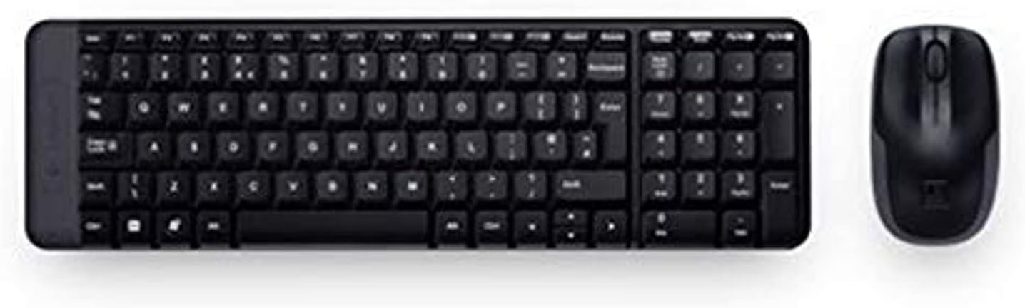 Wireless Mk220 Keyboard And Mouse Combo (black)