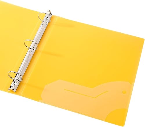 Miniatura 6 de Filexec 50003-6492 6492 carpeta de anillos esmerilados de 1 pulgada juego de 6 6 colores surtidos arándano fresa uva lima limón mandarina