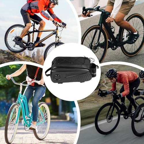 Sacoche rigide de vélo arrière imperméable pour protéger téléphones et outils - 4
