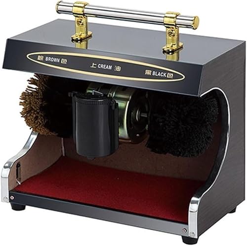 Automatic Shoe Polisher & Cleaner with Double Brush