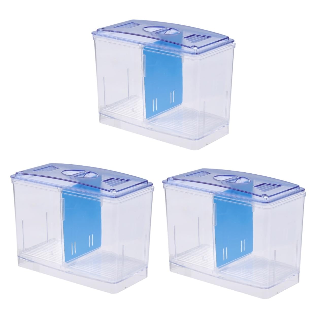 WOONEKY 3 Stücke Lebensraum Schlüpfen Box Für Aquarium Zucht Sichere Inkubator Praktische Design