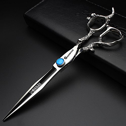 Ciseaux de coupe 7 pouces saphir argent, transformez chaque coiffure en un moment parfait