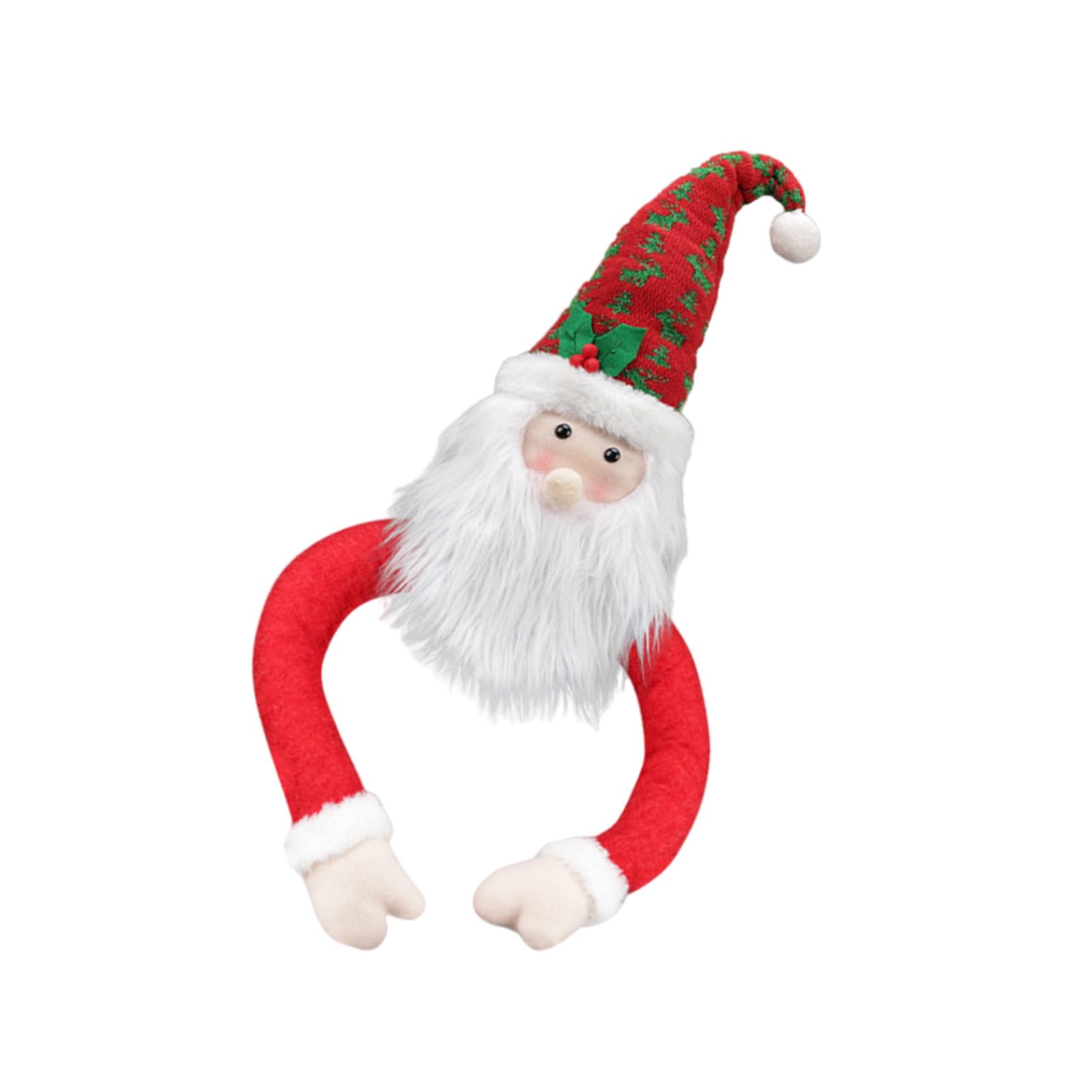 carotoe Christmas Tree Top Ornament Santa/Snowman/Elfs Hug Tree Toppers Festival Decoration for Home and Mall Parties Supplies Christmas Ornament