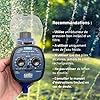 Aqua Control C4099O Programmateur d’Arrosage Pour Jardin, Pour Tout Type de Robinet, Ouverture à 0 Bar. Ancien C4099N