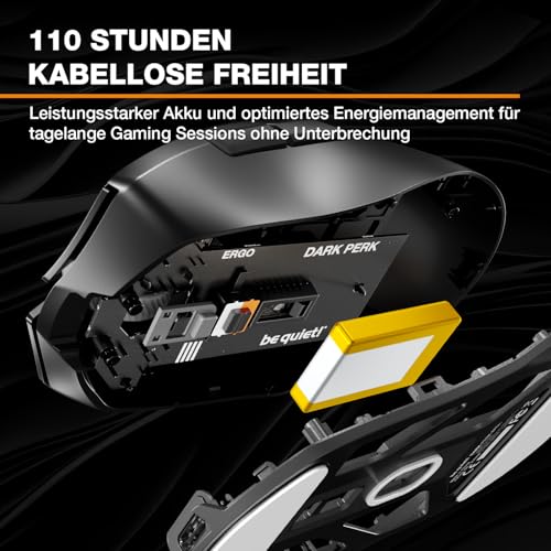 be quiet! Dark Perk Ergo, Schwarz, BM007