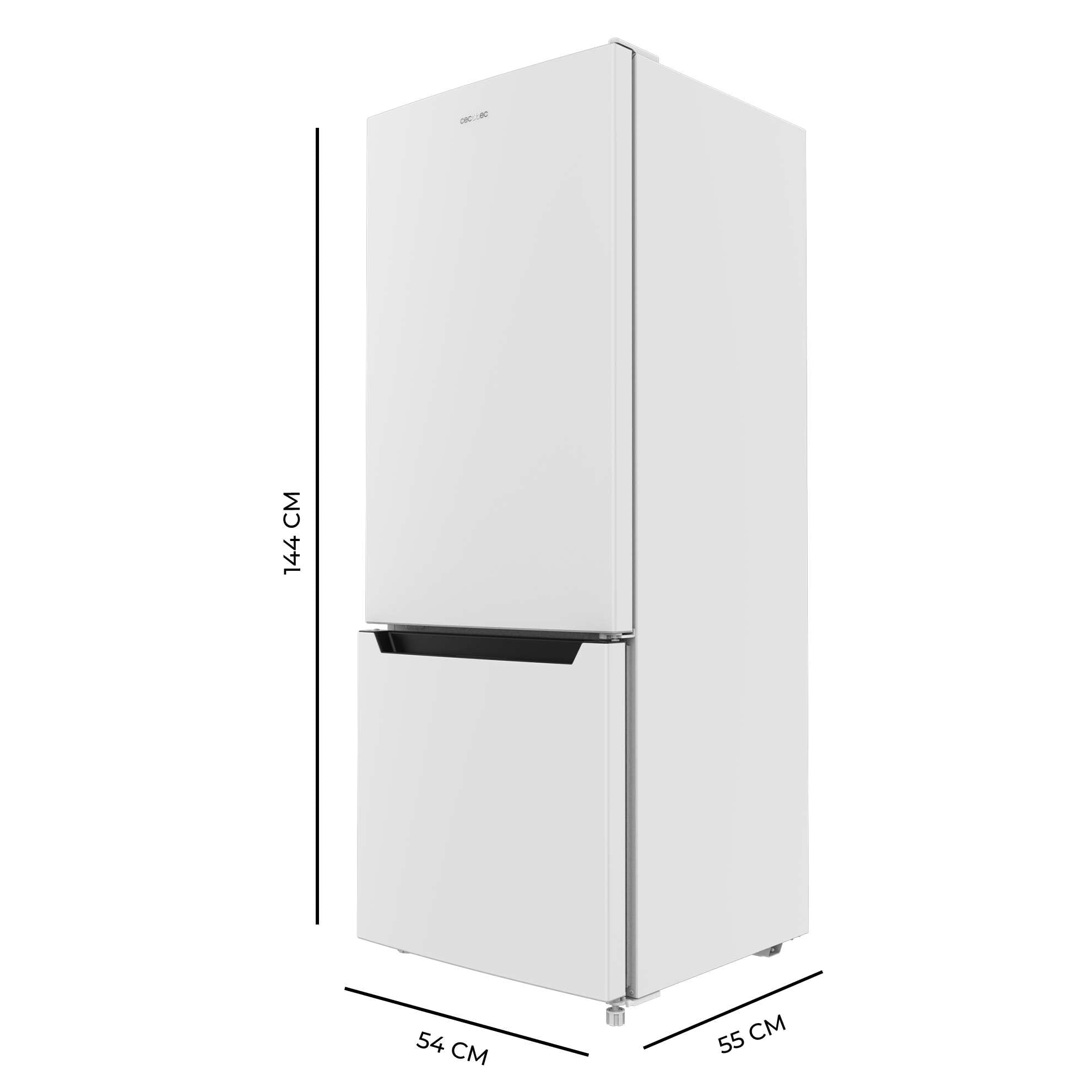 Cecotec Bolero CoolMarket Combi 117 DF White 205L - Dettaglio